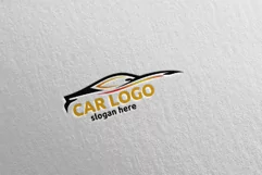 Auto Car Logo for Sport Cars, Rent, Wash or Mechanic Product Image 2