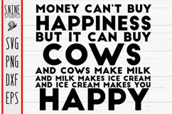 Funny Cow Make You Happy Farm Cut File Product Image 1