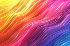 Abstract Colorful Waves Background Wallpaper Product Image 1