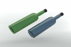 Wine Two Bottle Mockup Product Image 2
