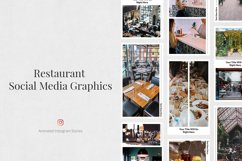 Restaurant Animated Instagram Stories Product Image 1