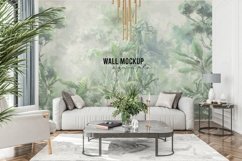 Wall mockup - Wallpaper mockup - Living room Product Image 3