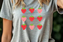 Strawberries Svg, strawberry festival png Product Image 2