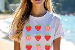 Strawberries Svg, strawberry festival png Product Image 3