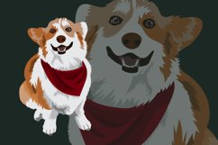 Cute Dog Vector Illustration | Corgi Product Image 2