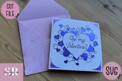 Valentines insert card | Paper cutting | Cricut Card s40 Product Image 6