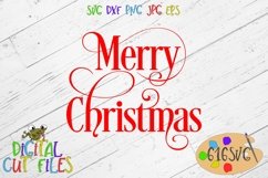 Merry ChristmasSVG Product Image 1
