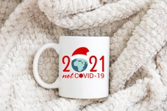 Christmas Quarantine SVG, 2021 Svg, Cute file for Cricut Product Image 6