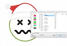 Applique Emoticon Machine Embroidery Design 2 Sizes Product Image 2