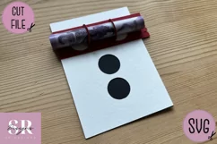 Snowman Money card | Paper cutting | Christmas Money card Product Image 5