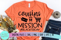 Black Friday SVG, Cousin Crew Svg, Black Friday Crew SVG Product Image 3