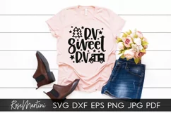 RV Sweet RV SVG Camping svg Glamping svg cut file RV svg Product Image 4