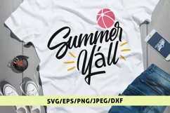 Summer Yáll - Summer SVG EPS DXF PNG Cutting Files Product Image 1