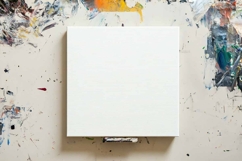 Art White Canvas Mockup Product Image 1