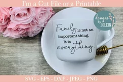 Family is everything SVG, DXF, PNG Product Image 3