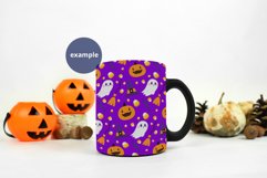 Halloween Black mug mockup PSD, Black mug mock up Product Image 2