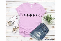 Moon phase svg, t-shirt design svg, moon svg / cricut / Product Image 1