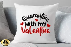 Valentine's Day Mask SVG Covid 2020 SVG Funny Face Mask SVG Product Image 5