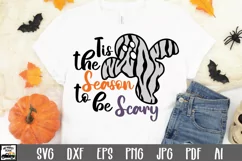 Tis the Season to be Scary SVG Cut File | Halloween SVG File Product Image 1