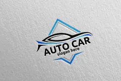 Auto Car Logo for Sport Cars, Rent, wash or Mechanic 6 Product Image 3