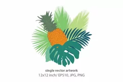 Palm branches - VECTOR ARTWORK Product Image 1