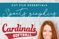 Cardinals svg, Cardinal svg, Cardinals baseball svg, swoosh Product Image 3