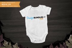 Baby Bodysuit Mock up for Halloween Product Image 1