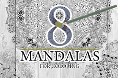 Mandalas for coloring8 Product Image 1