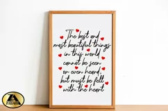 Love Quote SVG Valentines SVG Valentines Day SVG cut Files Product Image 2