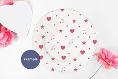 Round White Plate Mockup Valentine's Day Full Wrap PSD JPG Product Image 4