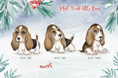 Woof Christmas Watercolor Product Image 5