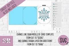 Christmas insert card design| Paper cutting | Cricut Joy Product Image 2
