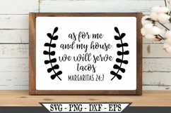 As For Me And My House We Will Serve Tacos SVG Graphic Desig Product Image 2