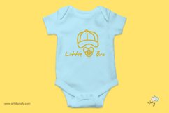 Little Dudes Baby Cute SVG Illustration. Product Image 3