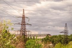 Old power transmission towers Product Image 1