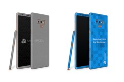Samsung Galaxy Note 9 Vinyl Skin Design Mockup 2018 Product Image 1