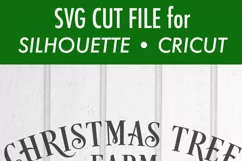 Christmas Tree Farm One Mile Vintage Truck SVG DXF Files Product Image 3