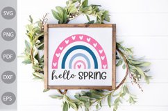 Hello Spring SVG Design Product Image 1