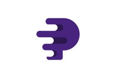initial p technology logo template Product Image 1