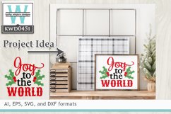 Christmas SVG - Joy To The World Product Image 1