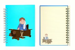 Dressed Up Kid Vector Illustration Product Image 5