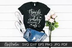 Thank You For Safely Delivering Us SVG Midwife SVG Doula SVG Product Image 3