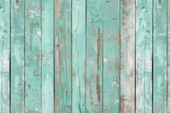 Wooden Plank in Turquoise Blue Pastel Color Background Product Image 1