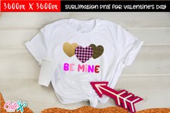 Be mine Valentine&#039;s Day sublimation design Product Image 1