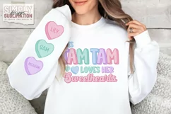 This Tam Tam Loves Her Sweethearts Sublimation Png Product Image 2