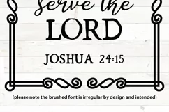 As for me and my house we will serve the lord joshua 24 15 Product Image 2