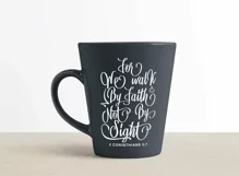We walk by faith not by sight SVG DXF PNG EPS Product Image 3