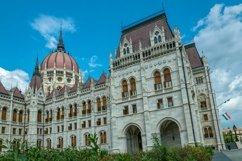 Gothic old building of the Hungarian parliament, Budapest Product Image 1