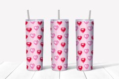 20 oz Tumbler sublimation design Bundle, Valentine&#039;s day png Product Image 3