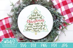 Christmas Sign SVG | Magic of Christmas SVG Product Image 6